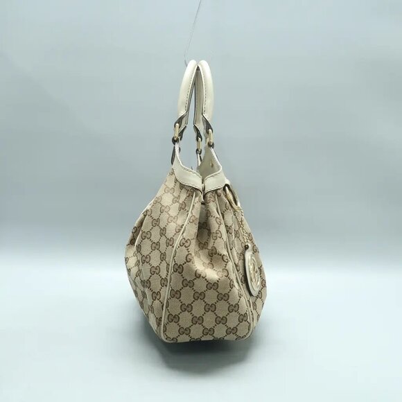 GUCCI Brown Leather Tote Bag 195-122024 - Picture 4 of 12